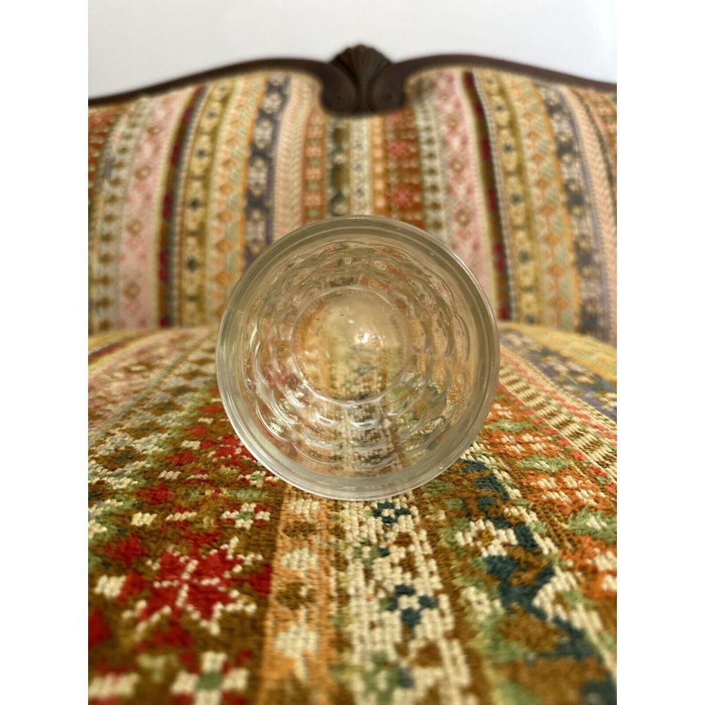 Anchor Hocking Clear Bubble Glass Juice tumbler Marked on base 3.25" T‎ - Picture 4 of 5